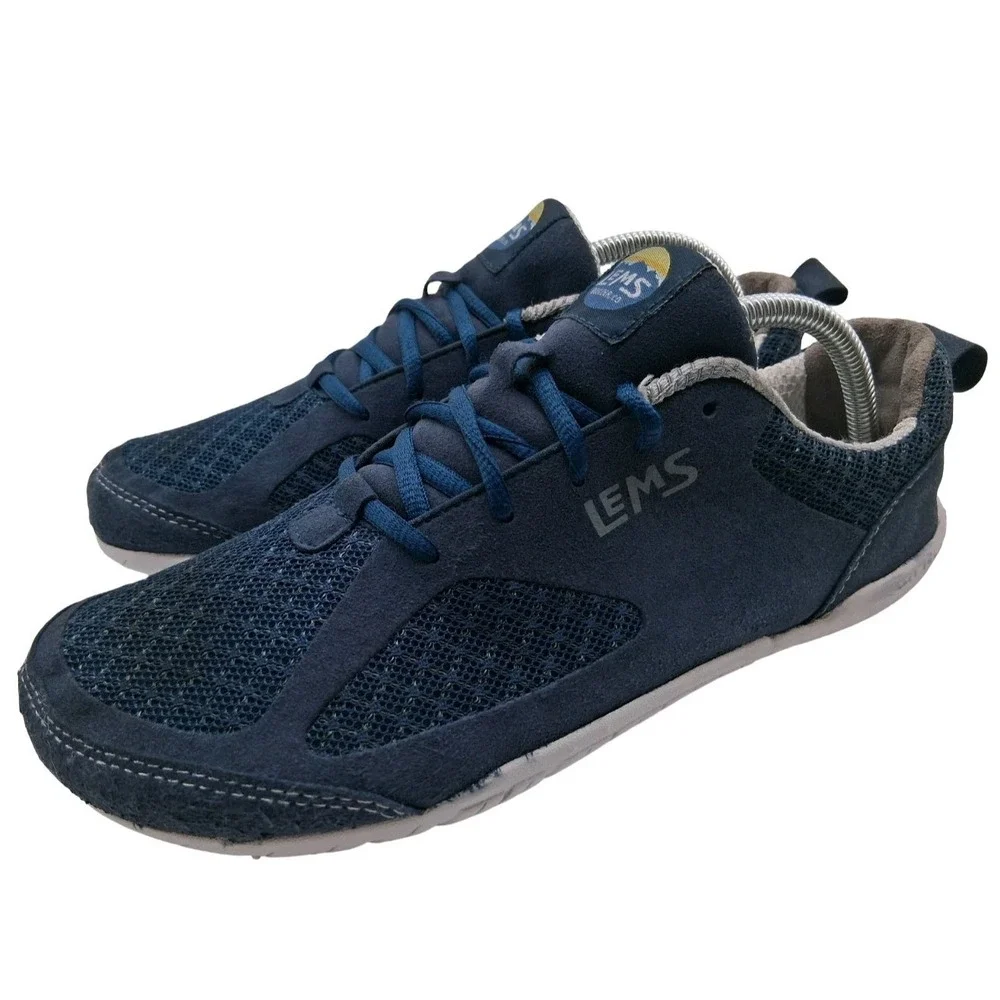 Lems Primal 2 Shoes Mens Size 9 Blue Eclipse Minimalist Barefoot Sneakers